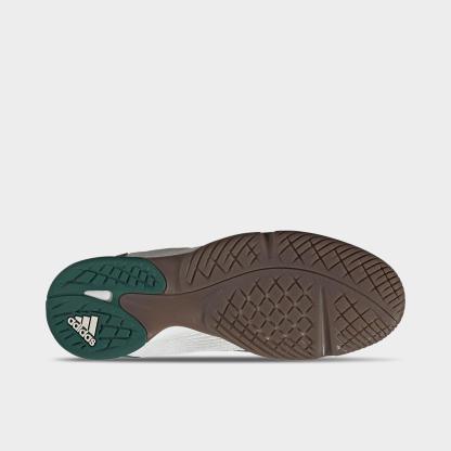 Men's adidas Predator Sala Casual Shoes - Core White/Collegiate Green/Cloud White - Bottom view