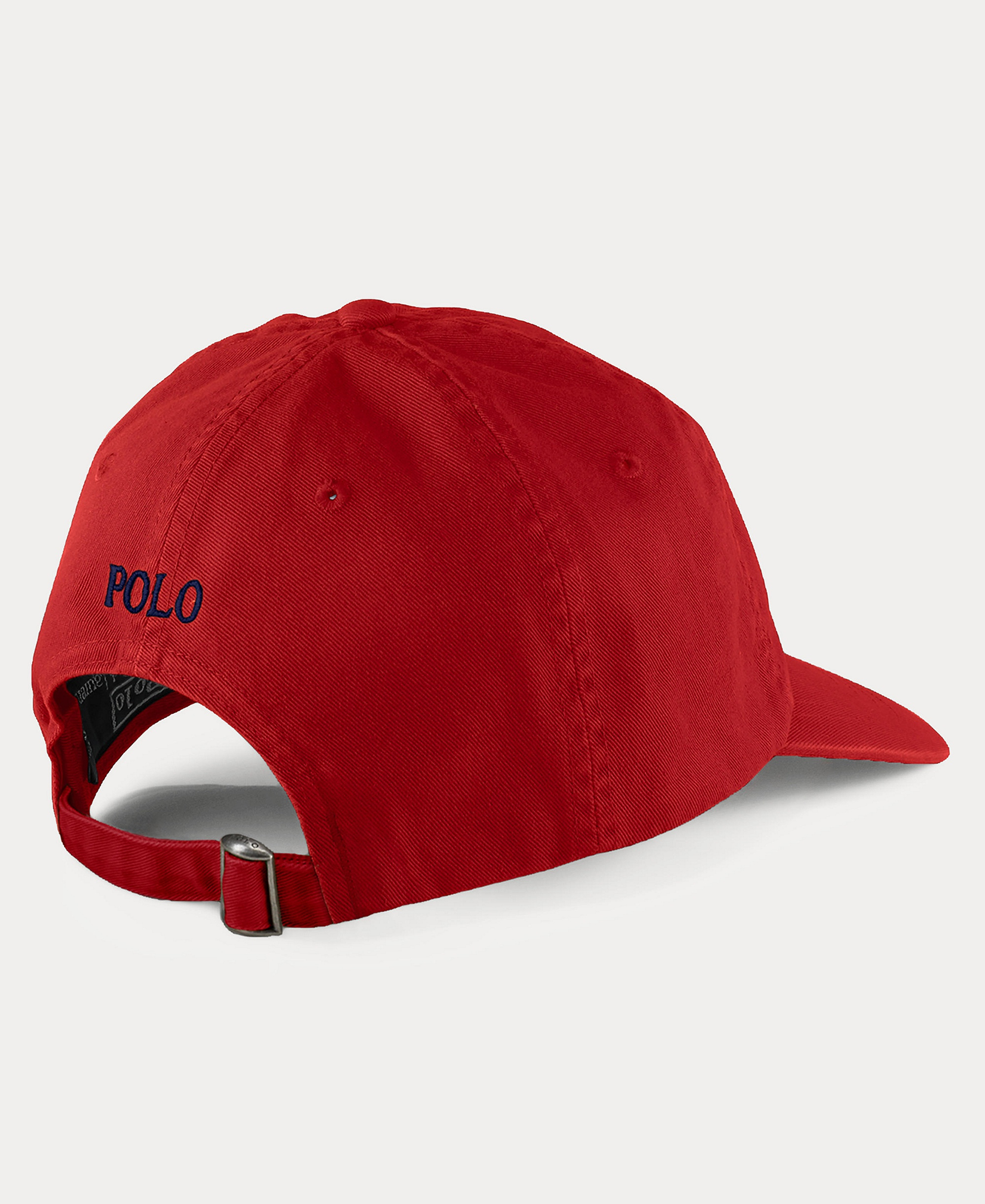 Polo Ralph Lauren Women's The Iconic Cotton Chino Ball Cap - Red/Blue