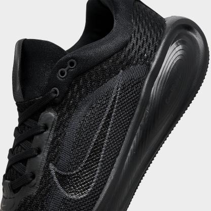 Big Kids' Nithtke Stellar Ride Running Shoes - Black/Black/Anthracite - Detail shot
