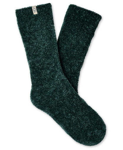 UGG Women's Leda Cozy Knit Crew Socks - Saltwater