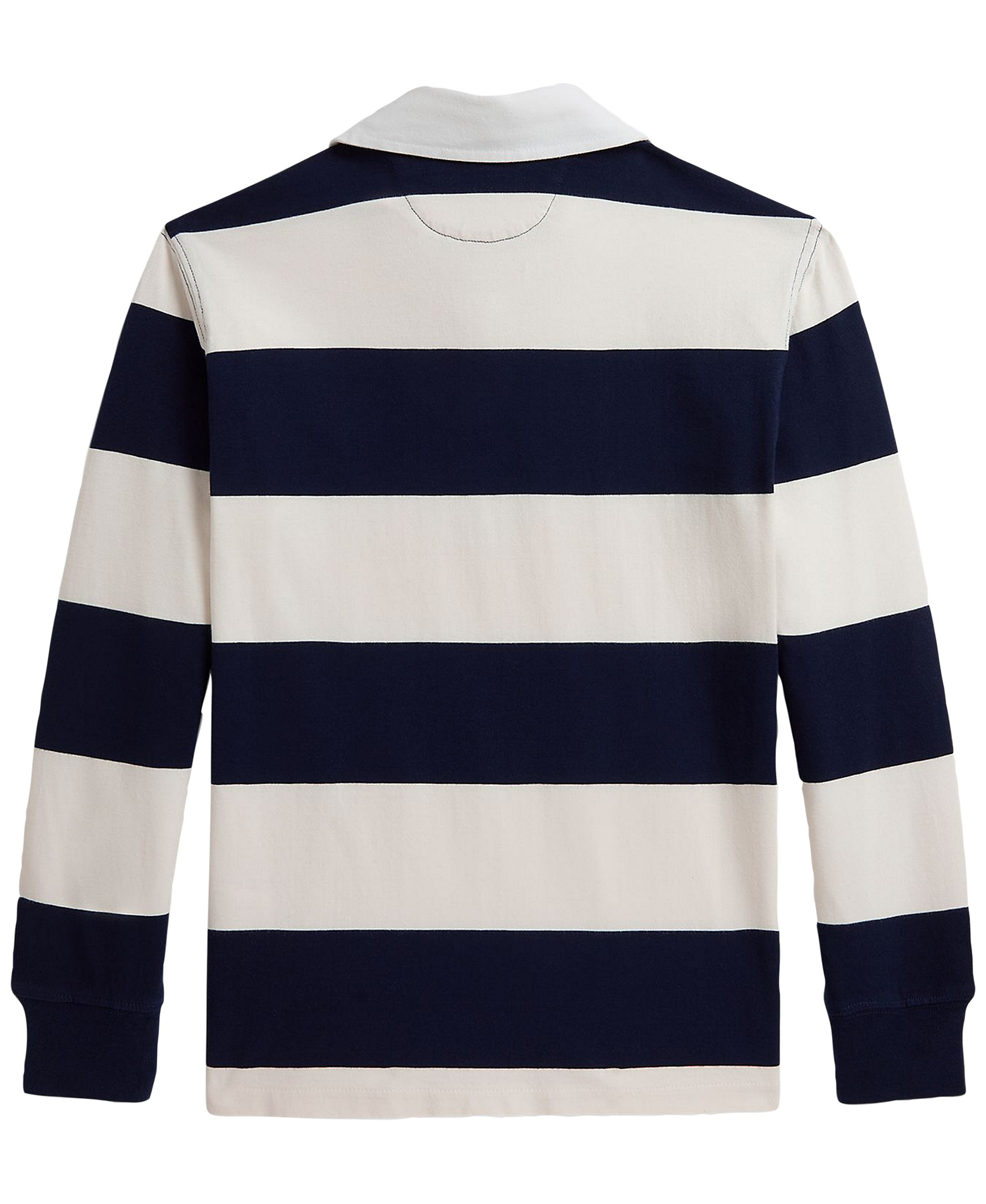 Polo Ralph Lauren Boys' 8-20 Iconic Long-Sleeve Rugby Shirt - Refined Navy/Nevis