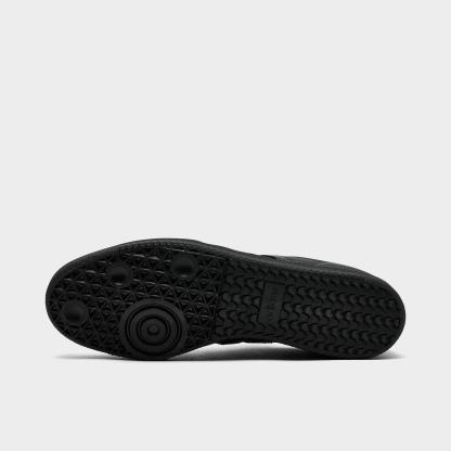 Men's adidas Originals Samba OG Casual Shoes - Part 2 - Core Black/Core Black/Core Black - Bottom view