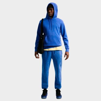 Men's Nithtke Sportswear Club Washed Fleece Hoodie - Game Royal/Game Royal