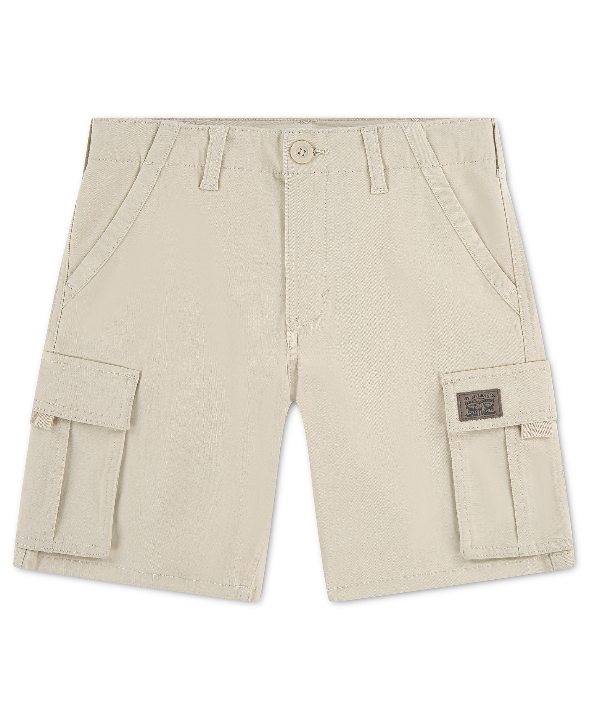 Levi's Boys' 8-20 Traditional Cargo Shorts - Oatmeal