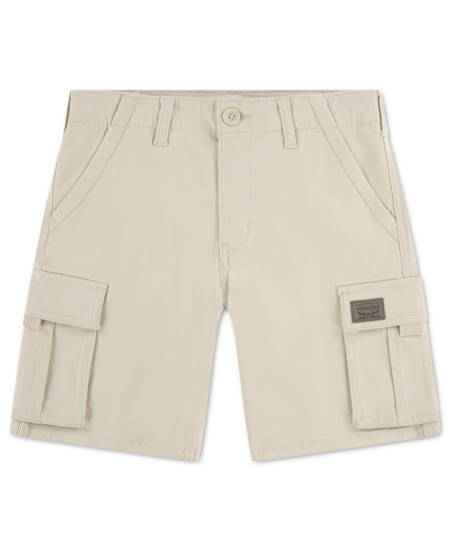 Levi's Boys' 8-20 Traditional Cargo Shorts - Oatmeal