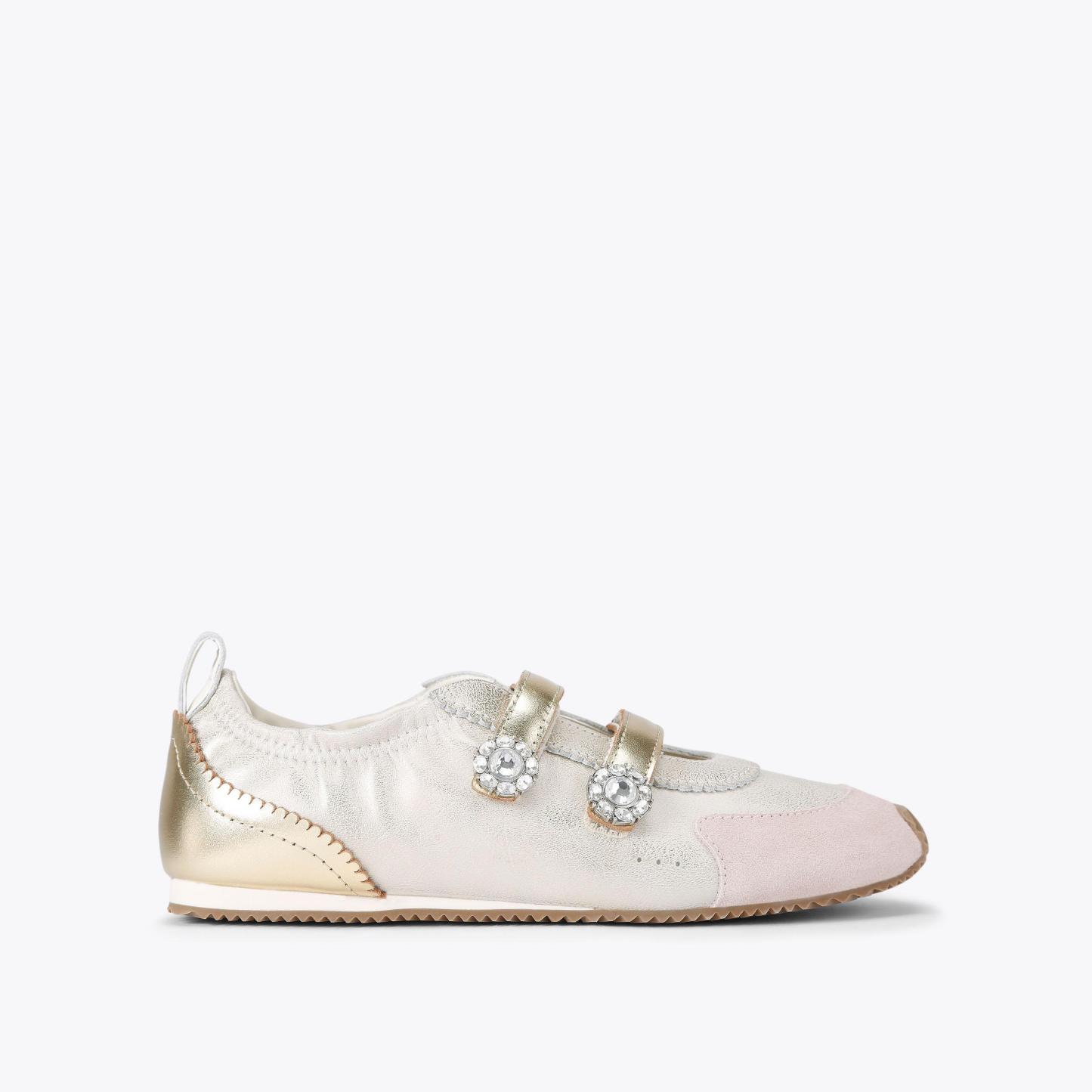 Kurt Geiger London Islington Mary Jane Sneaker - White