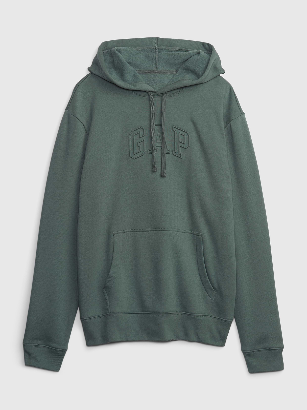 Adult VintageSoft Arch Logo Hoodie - balsam green