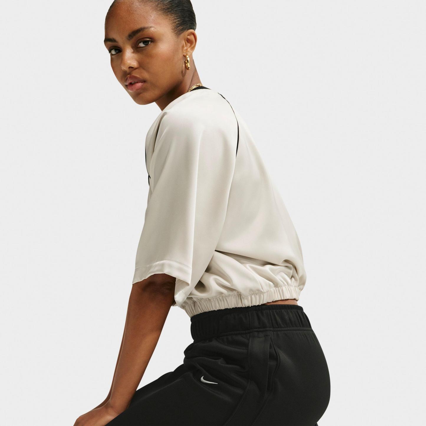 Women's Nithtke Sportswear Loose Midi Track Skirt - Black/Black/Sail