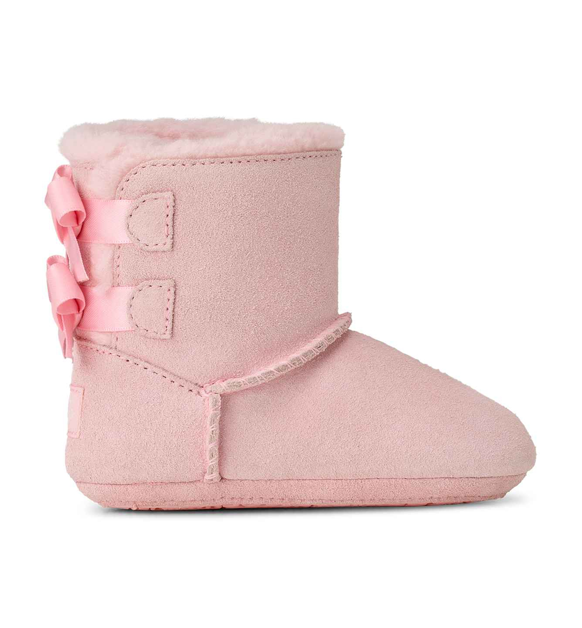 UGG® Baby Bailey Bow Booties - Ribbon Candy
