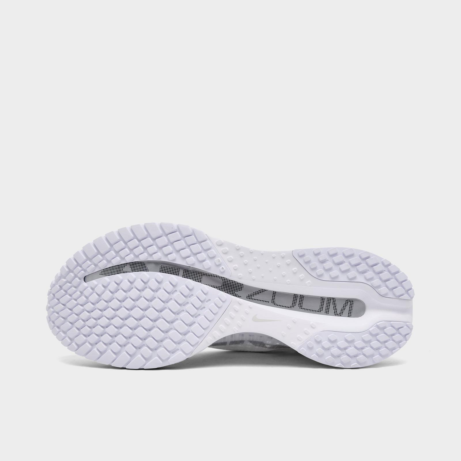 Men's Nike Pegasus Premium Running Shoes - White/Metallic Silver/Metallic Silver