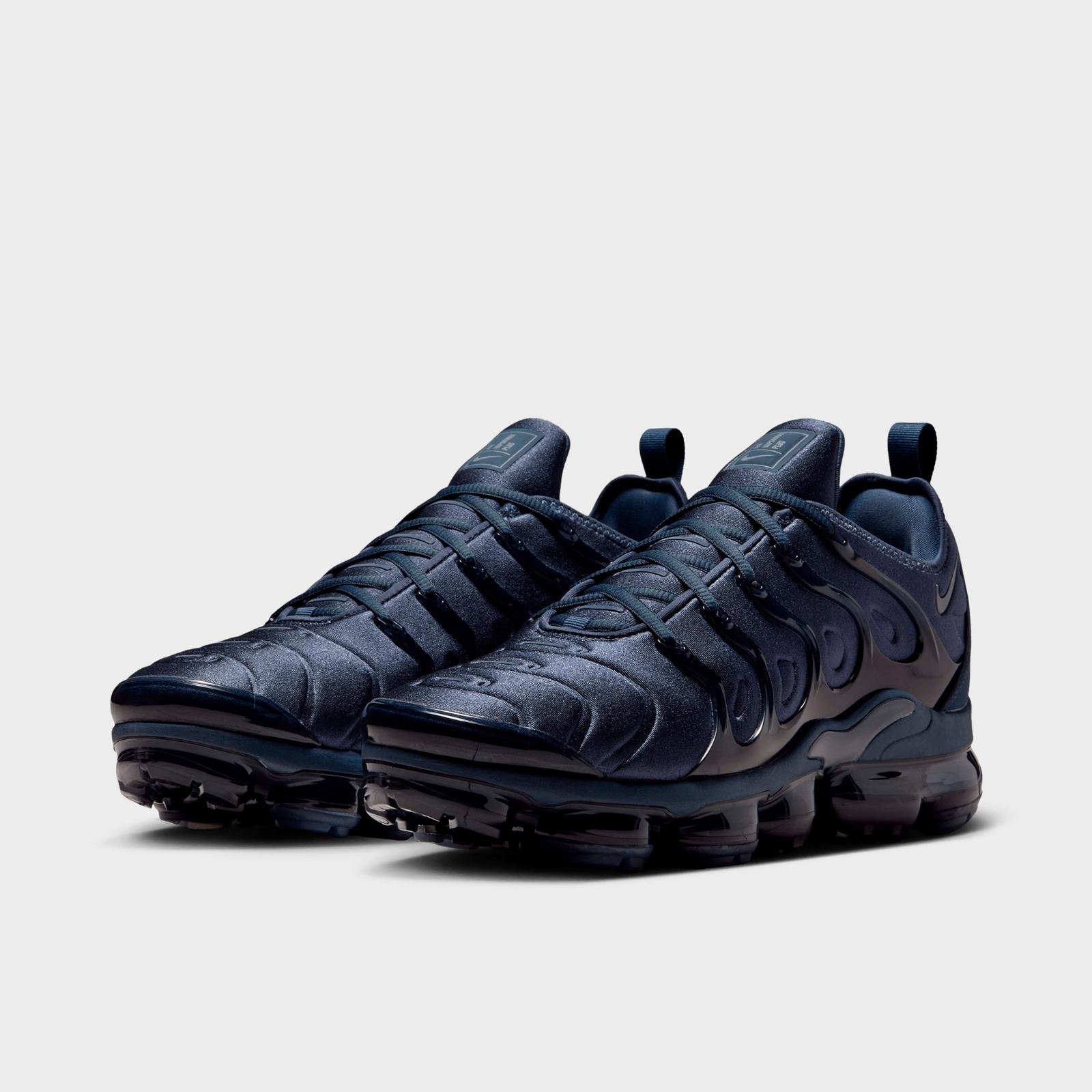 Men's Nike Air VaporMax Plus Running Shoes - Thunder Blue/Midnight Navy/Cool Grey