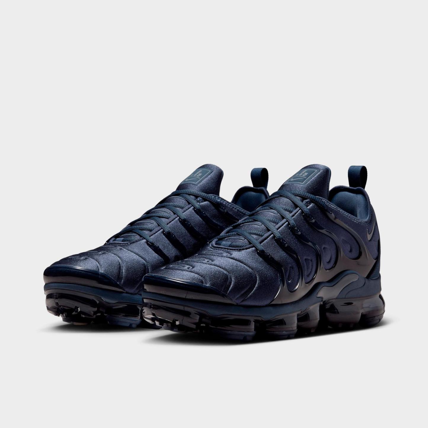 Men's Nike Air VaporMax Plus Running Shoes - Thunder Blue/Midnight Navy/Cool Grey