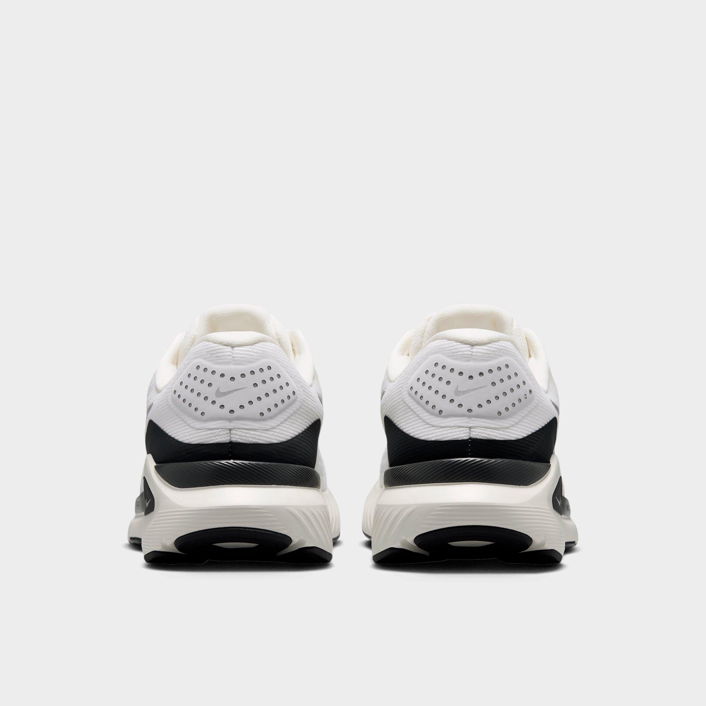 Women's Nithtke Structure 26 Running Shoes - Summit White/Anthracite/Sail/Metallic Silver - Back view