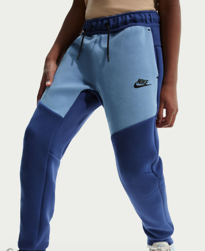 Nike Boys' and Girls' 7-20 Sportswear Tech Fleece Jogger Pants - Work Blue