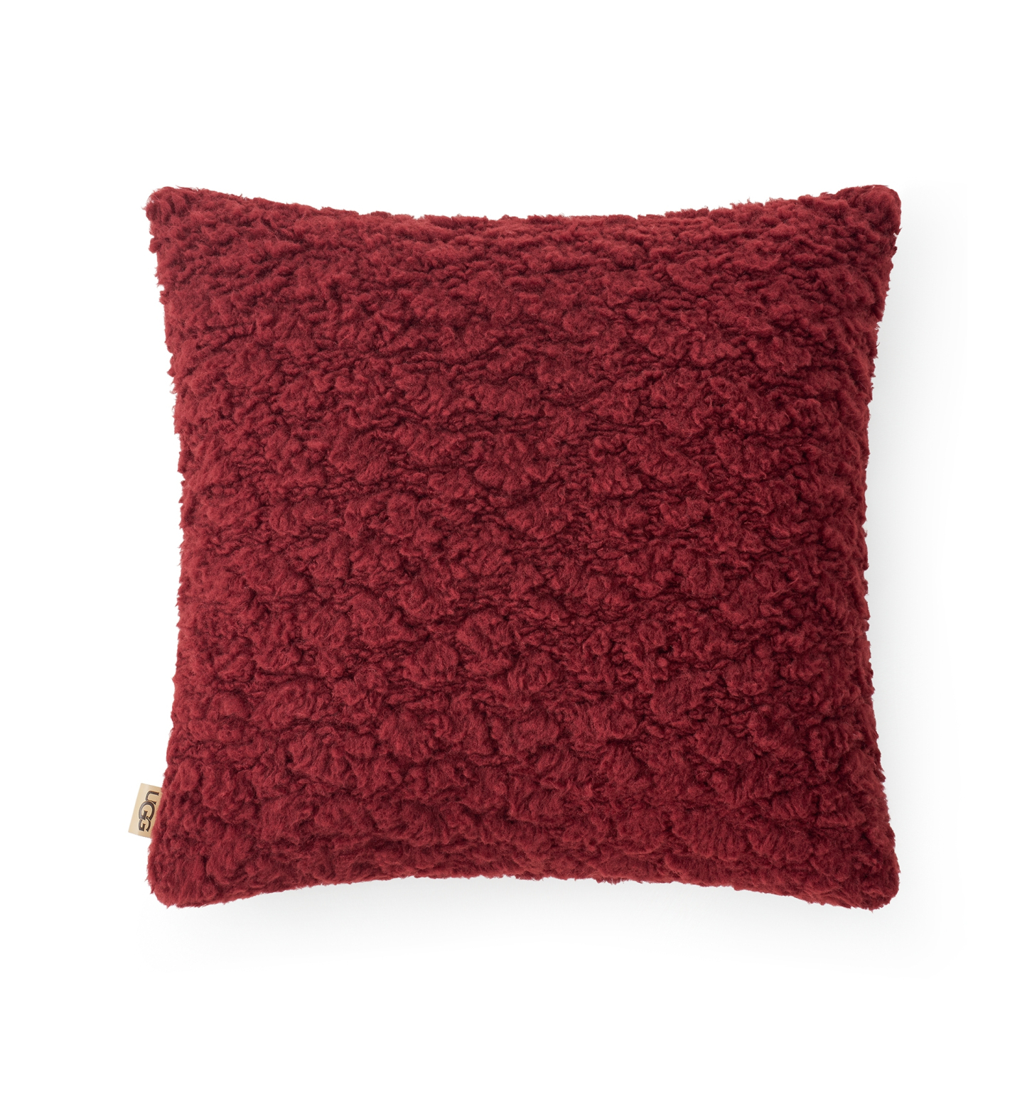 UGG® Shira Chunky Euro Pillow, 24" x 24" - Coffee Ber