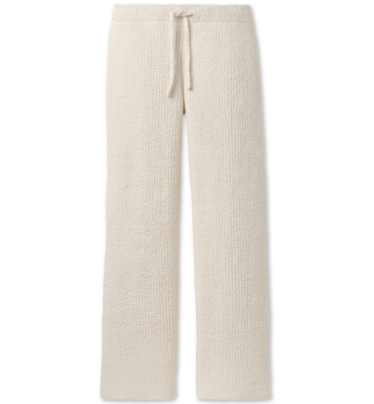 UGG® Women's Couria Straight-Leg Rib Mid-Rise Pants - White