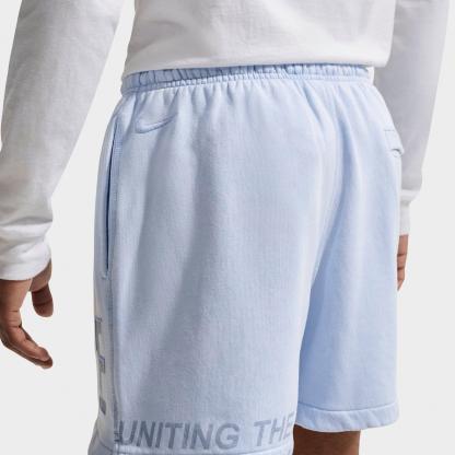 Men's Nithtke Sportswear Club Wordmark Fleece Shorts - Hydrogen Blue