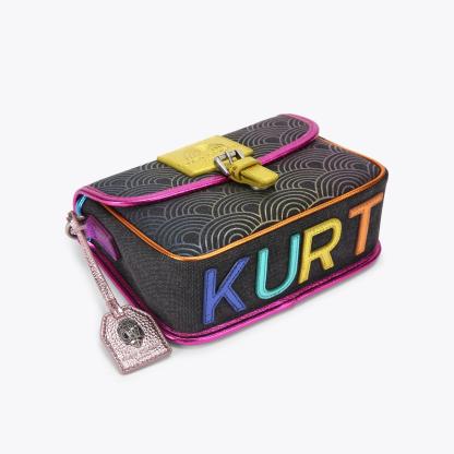 Kurt Geiger London Small Southbank Satchel Bag - Black - view 3