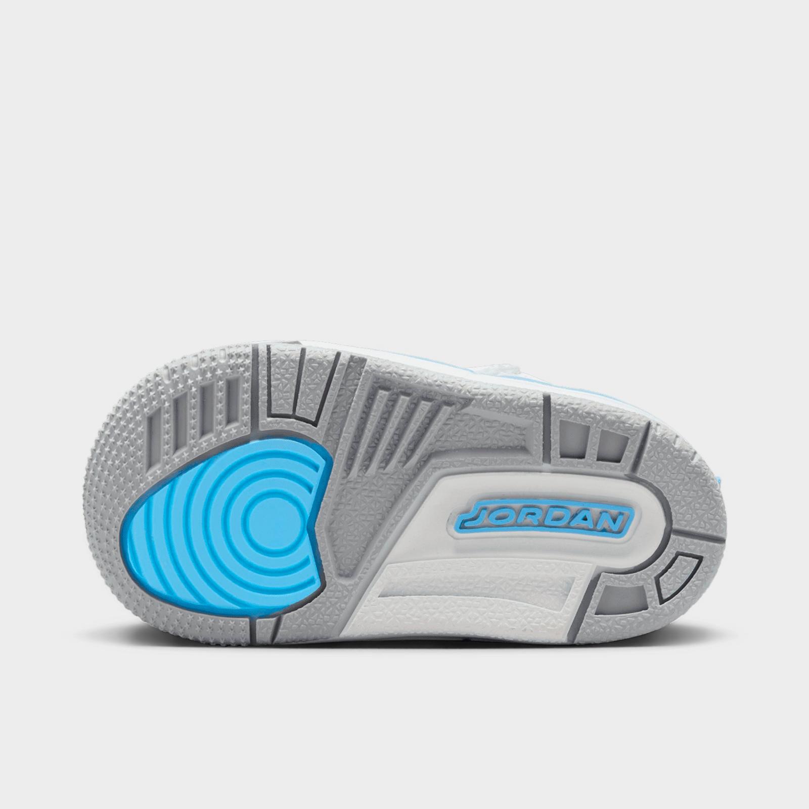 Kids' Toddler Jordan Spizike Low Casual Shoes - White/Wolf Grey/Anthracite/University Blue - view 6