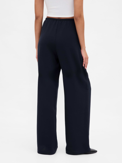 Easy Wide-Leg Pants - New classic navy blue