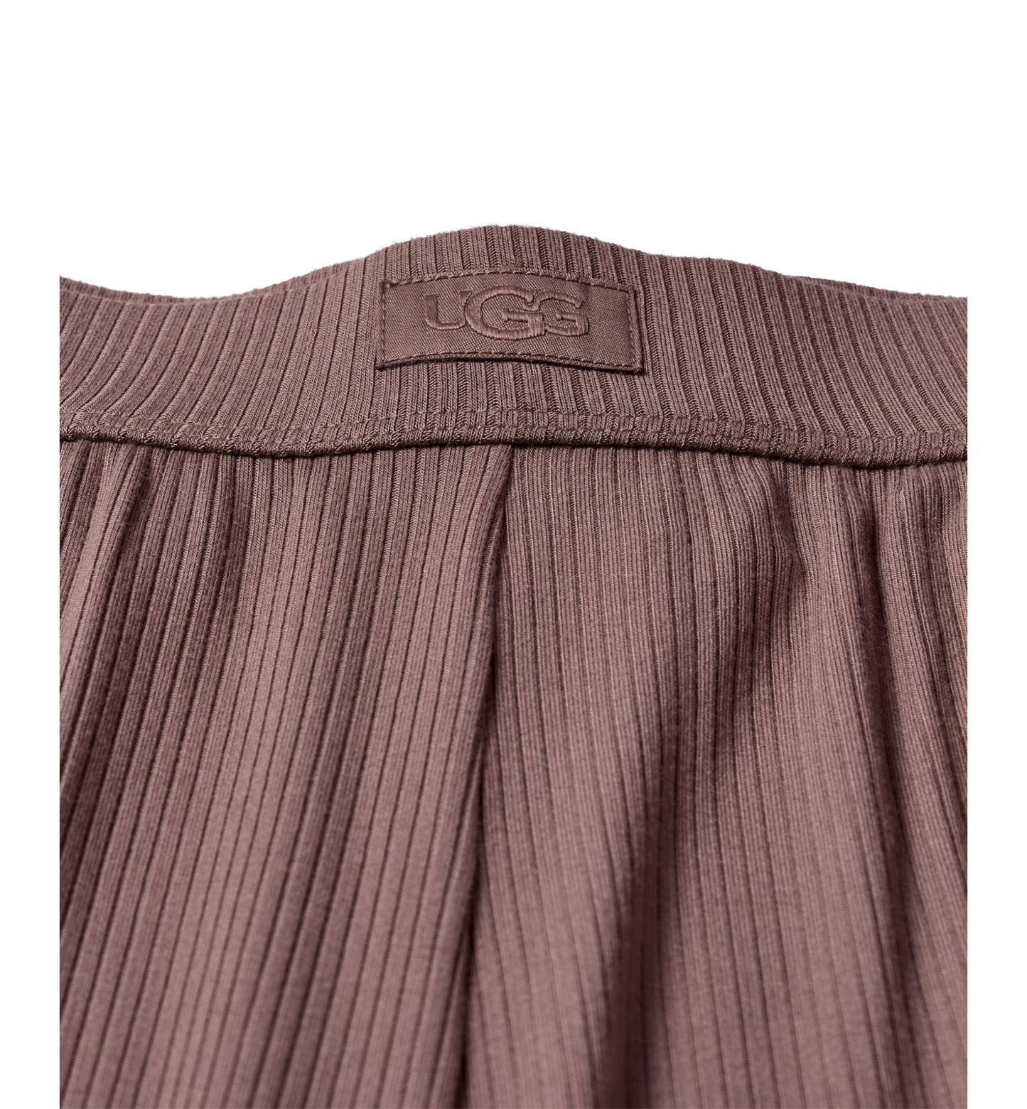UGG Women's Imogen Wide-Leg Rib Pants - Brown