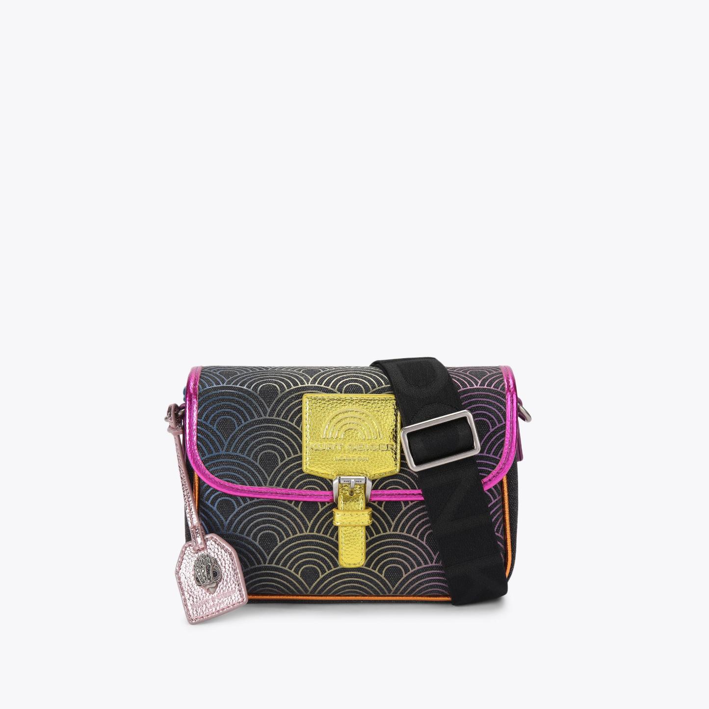 Kurt Geiger London Small Southbank Satchel Bag - Black