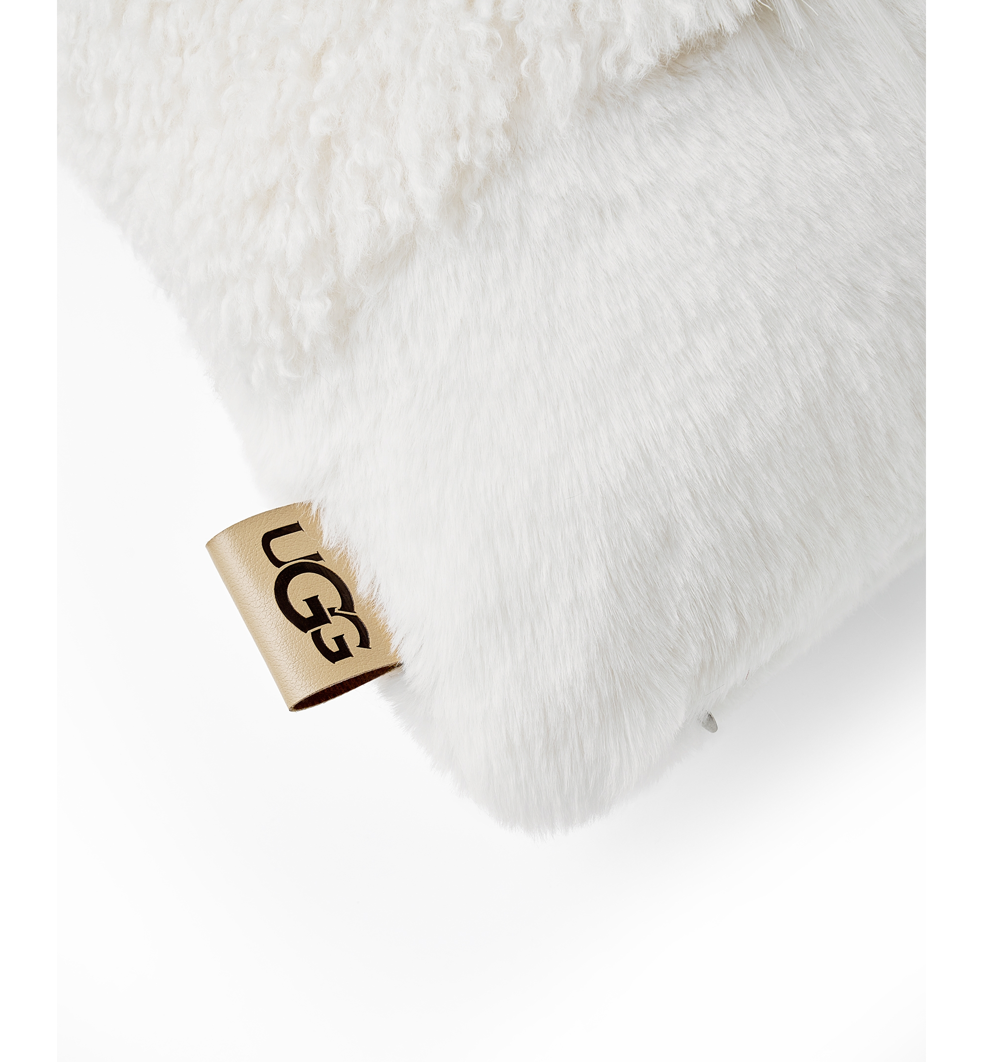 UGG® Corben Patchwork Decorative Pillow, 14" x 30" - Snow