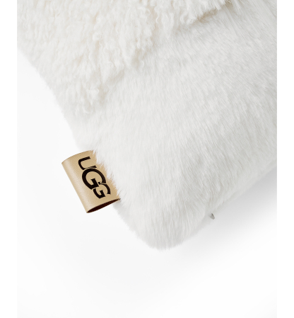 UGG® Corben Patchwork Decorative Pillow, 14" x 30" - Snow