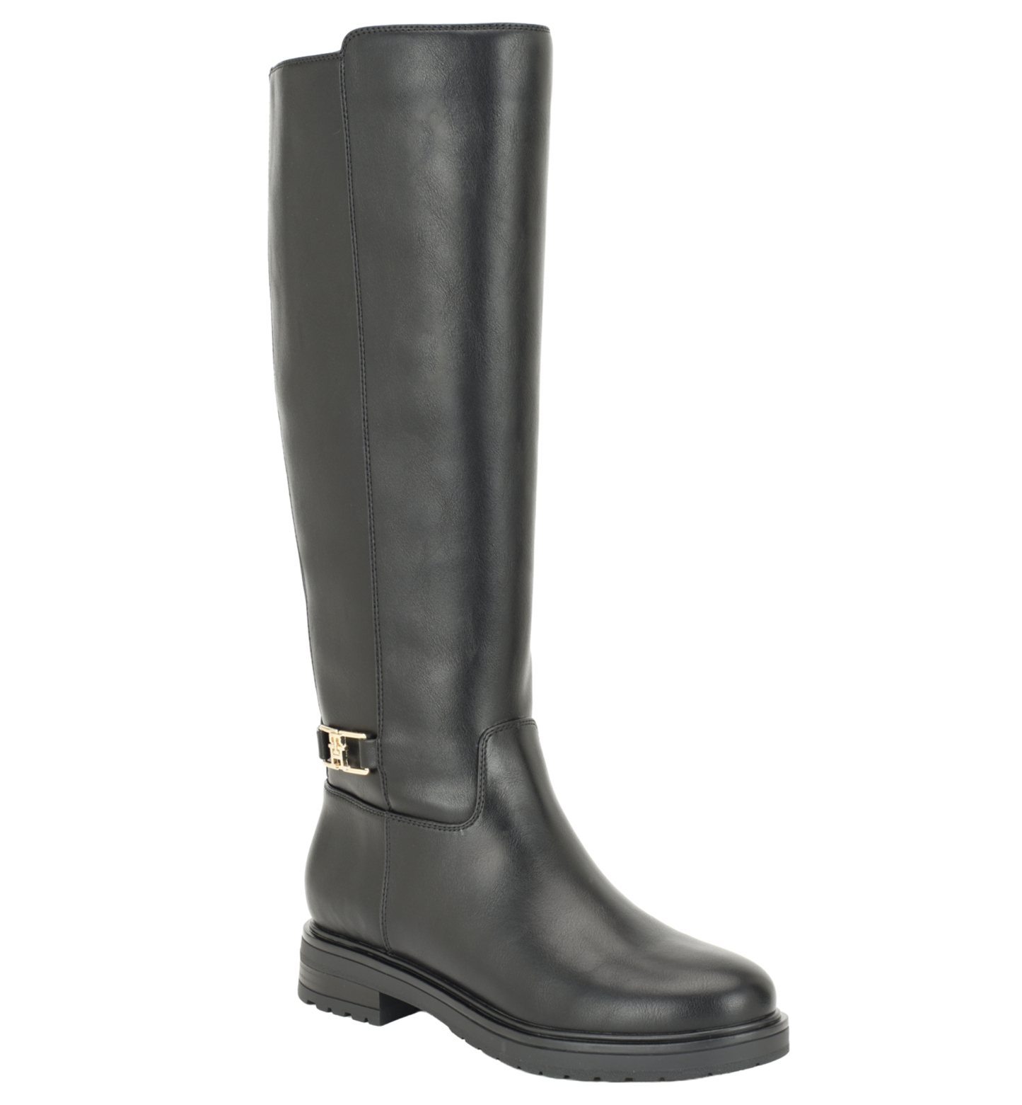Tommy Hilfiger Women's Truna Round Toe Tall Boots - Black