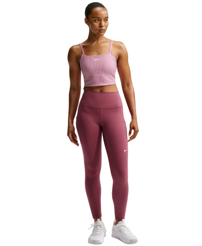 Nike Women's One High-Waist 7/8-Leggings - Pink Smoke/white