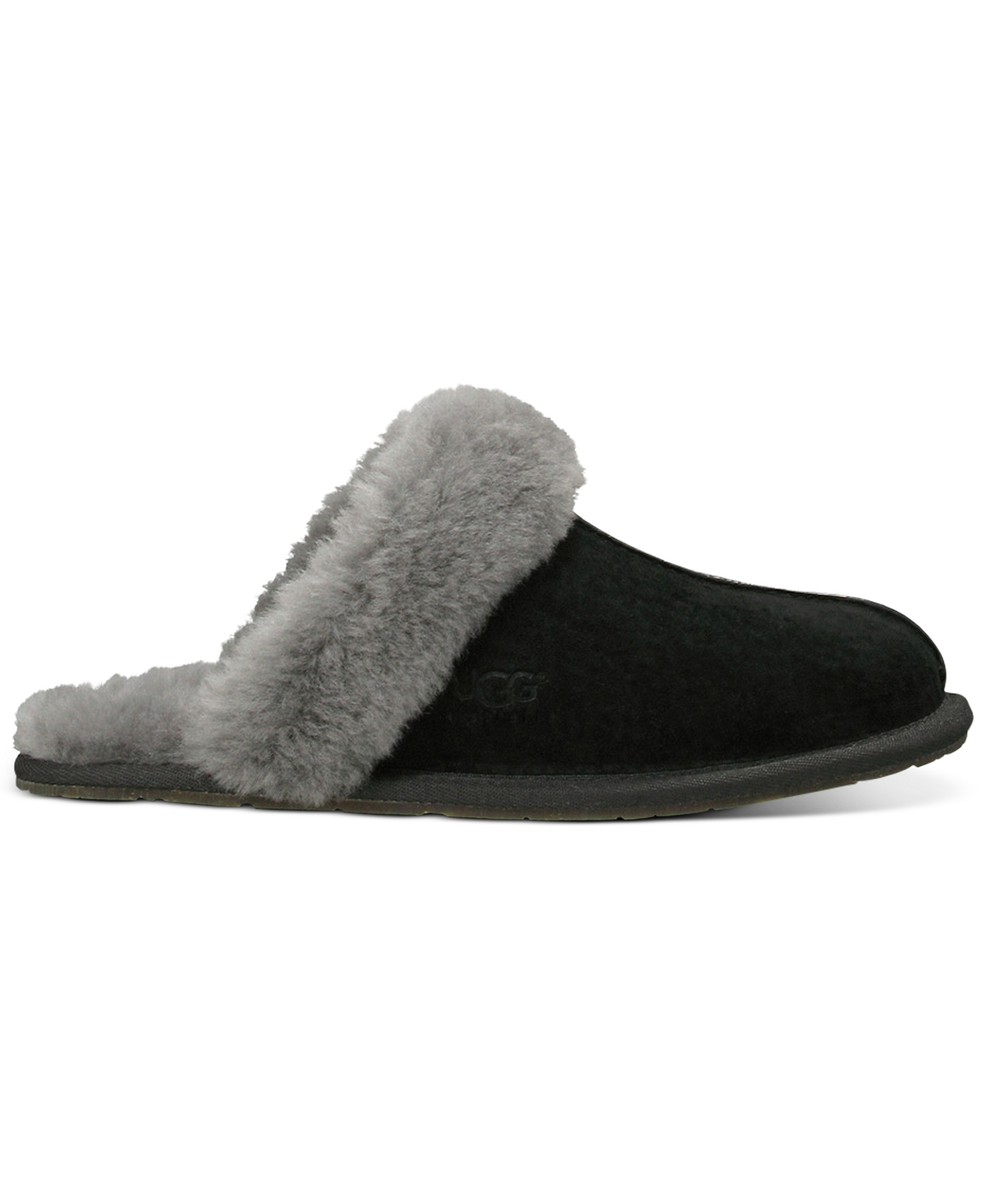 UGG® Women's Scuffette II Slip-On Slippers - Black/Gray