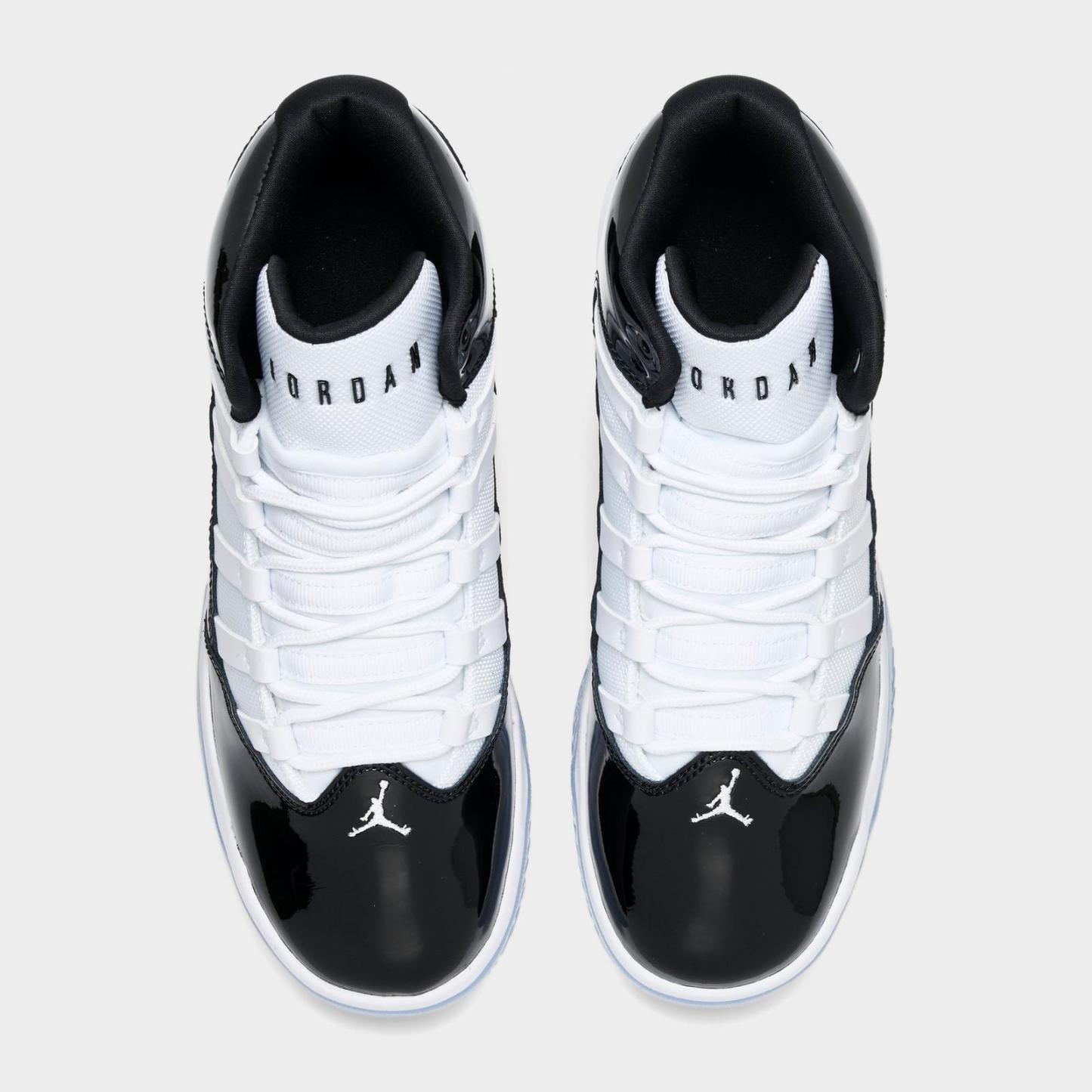 Big Kids' Jordan Max Aura Basketball Shoes - Black/White - view 5