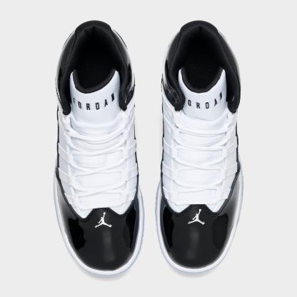 Big Kids' Jordan Max Aura Basketball Shoes - Black/White - view 5