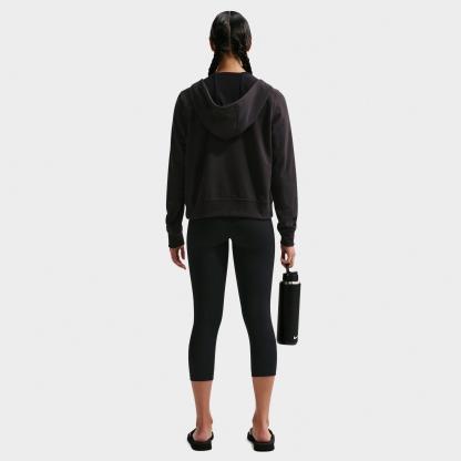 Women's Nithtke One Dri-FIT High-Waisted Crop Leggings - Black/White
