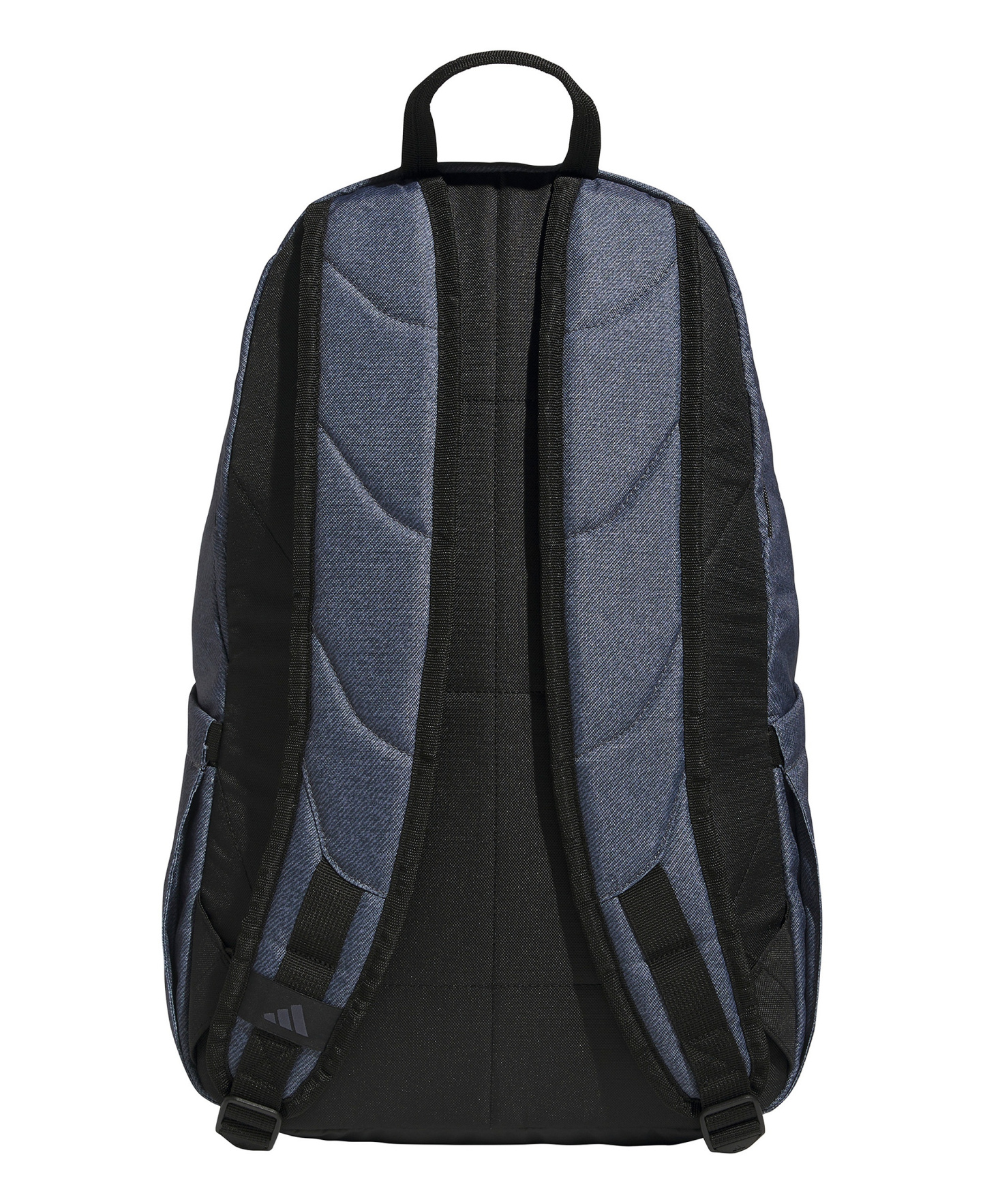 adidas Men's Multiple Zippered Pockets Backpack Messenger - Twill Onix Gray/Black