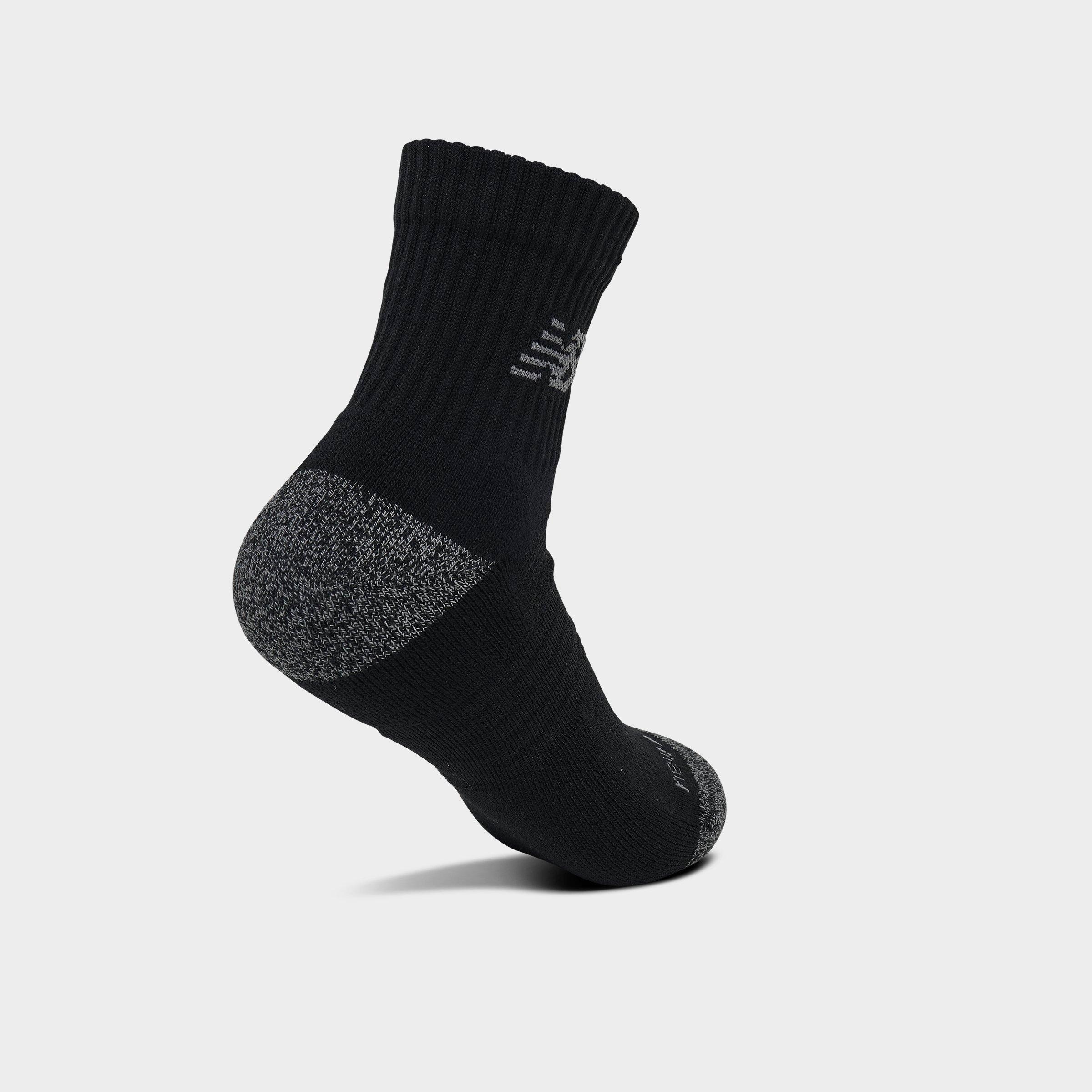 New Balance Active Quarter Socks (3-Pack) - Black - view 4