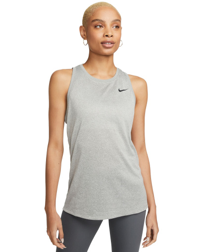 Nike Women's Dri-FIT Training Tank Top - Tumbled Gray
