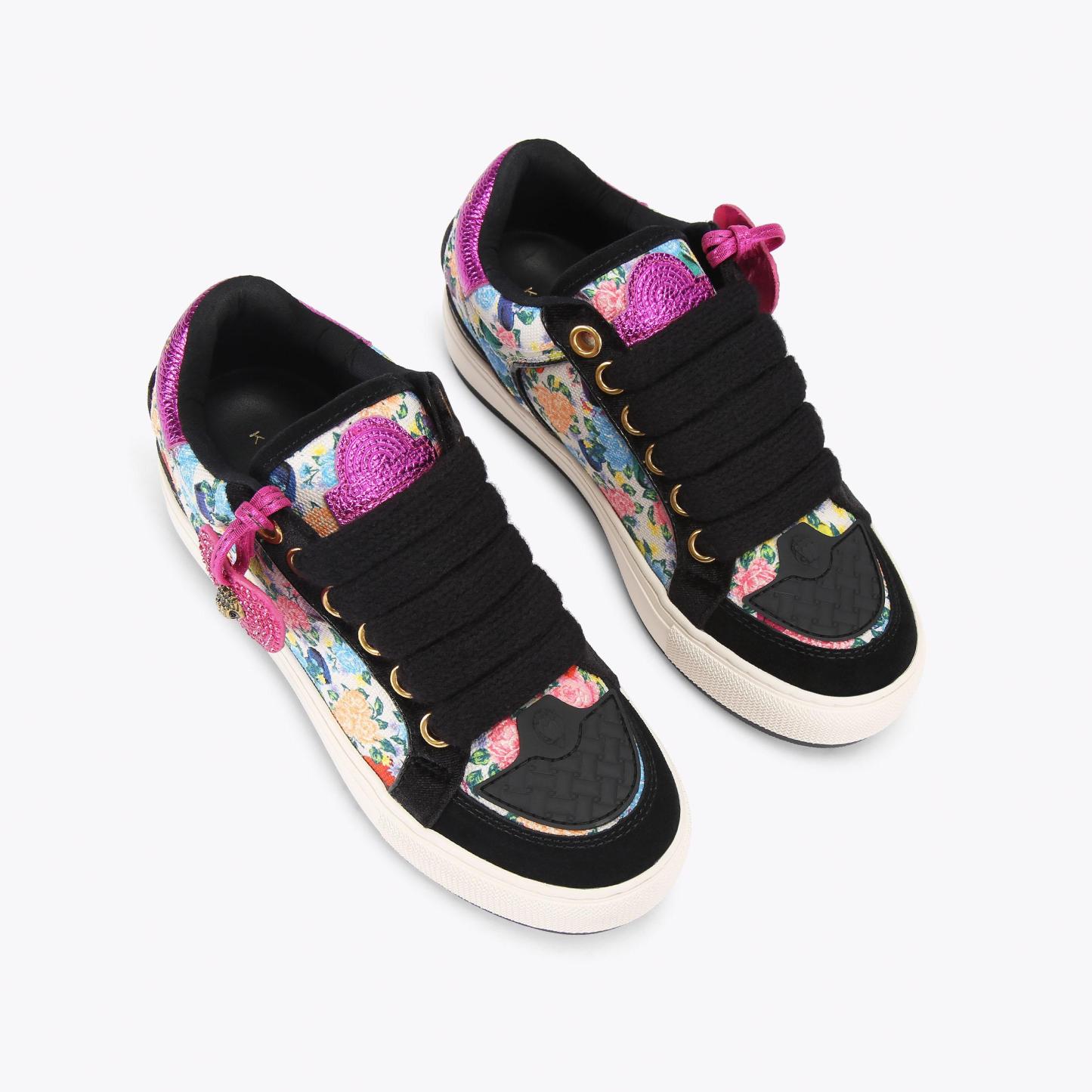 Kurt Geiger London Southbank Tag Sneaker - Black - view 3