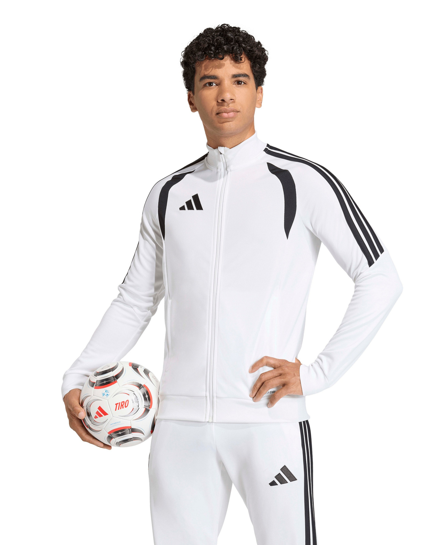 adidas Men's Tiro 26 League Zip-Front Training Jacket - White