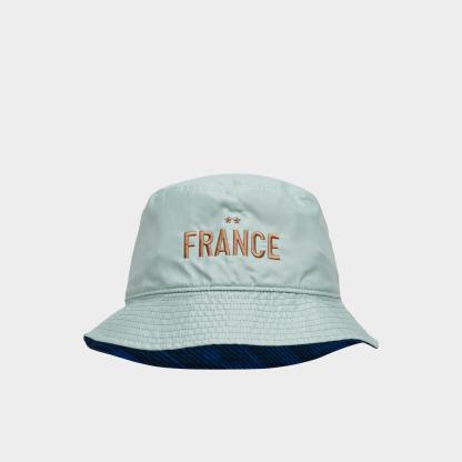 Nike France National Team Reversible Woven Bucket Hat - Navy/Mint
