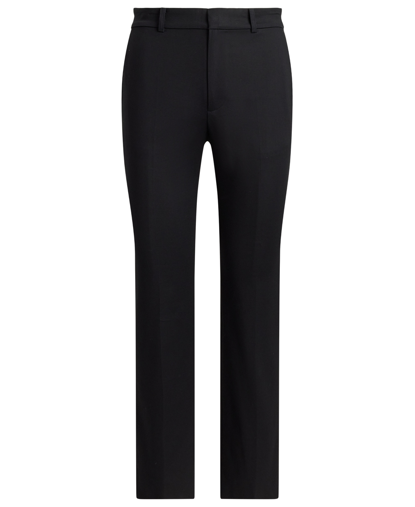 Lauren Ralph Lauren Women's High-Rise Slim Ankle Pants - Black