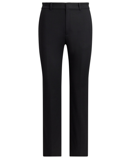 Lauren Ralph Lauren Women's High-Rise Slim Ankle Pants - Black