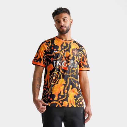 Men's Nike Netherlands x Patta Academy Pro Soccer Top - Hyper Crimson/Black