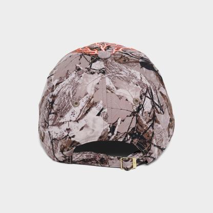 adidas Lightning Six Panel Strapback Hat - Camo