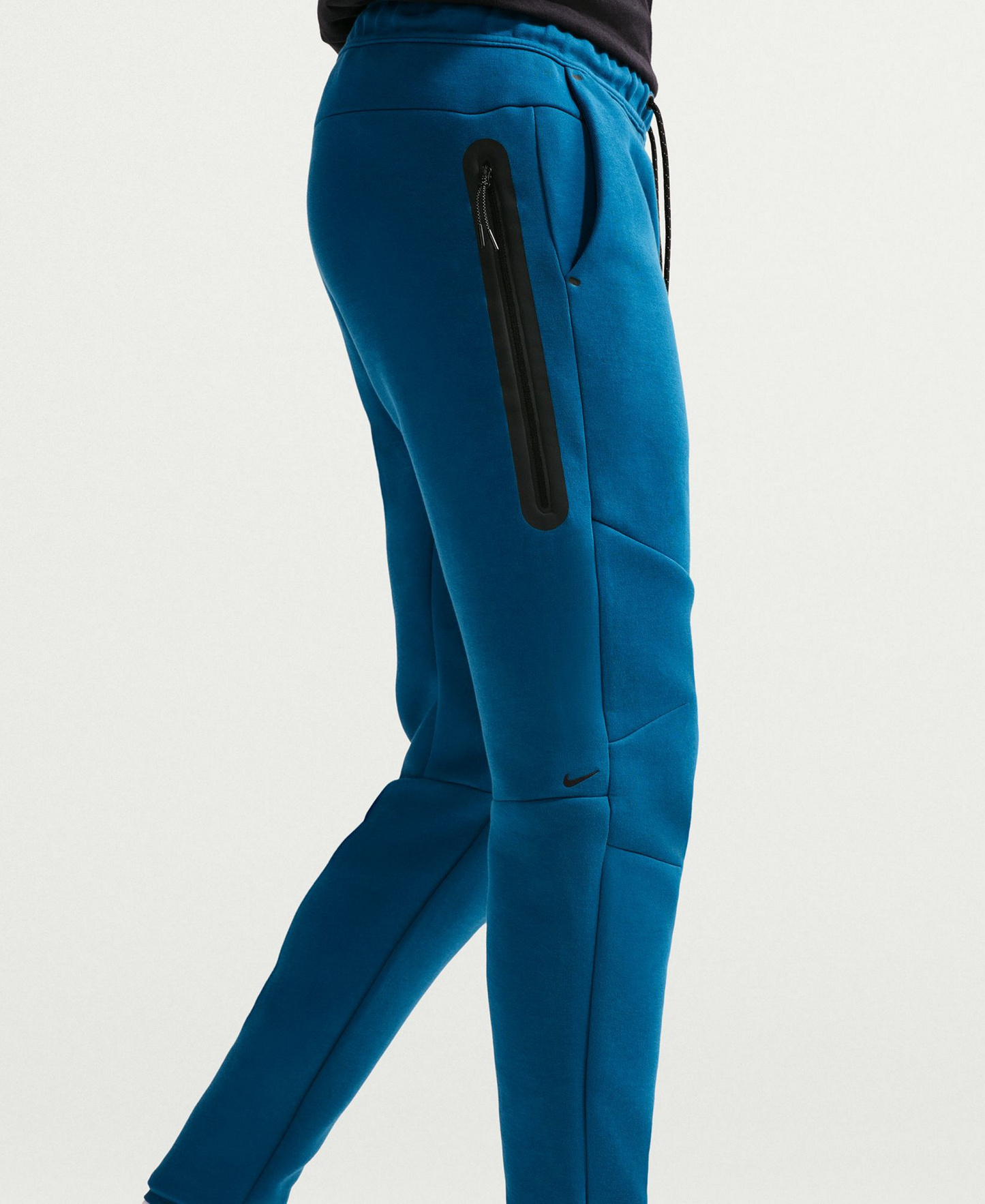 Nike Men's Tech Fleece Drawstring Joggers Pants - Court Blue/Black