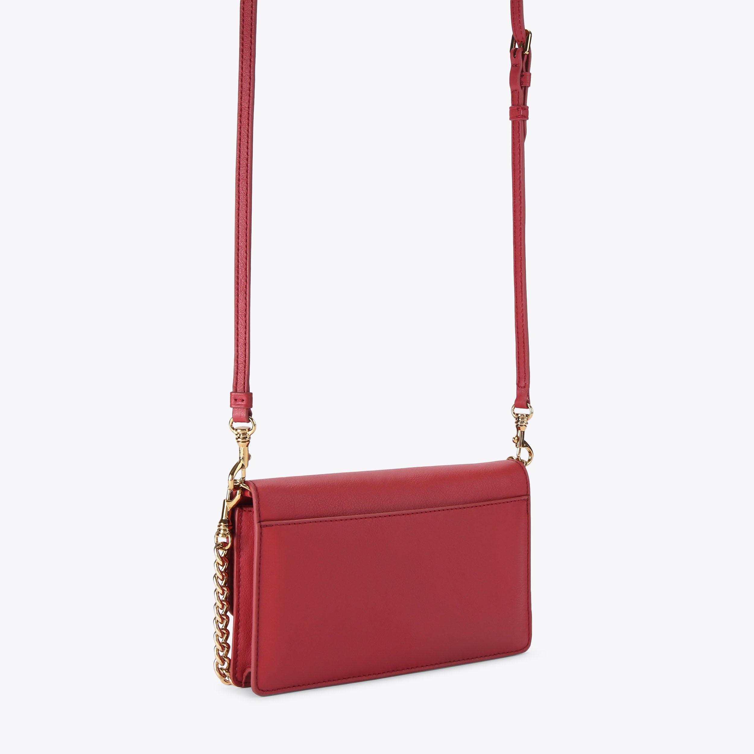 Kurt Geiger London Shoreditch Soft Sm Xbody - Red - view 4