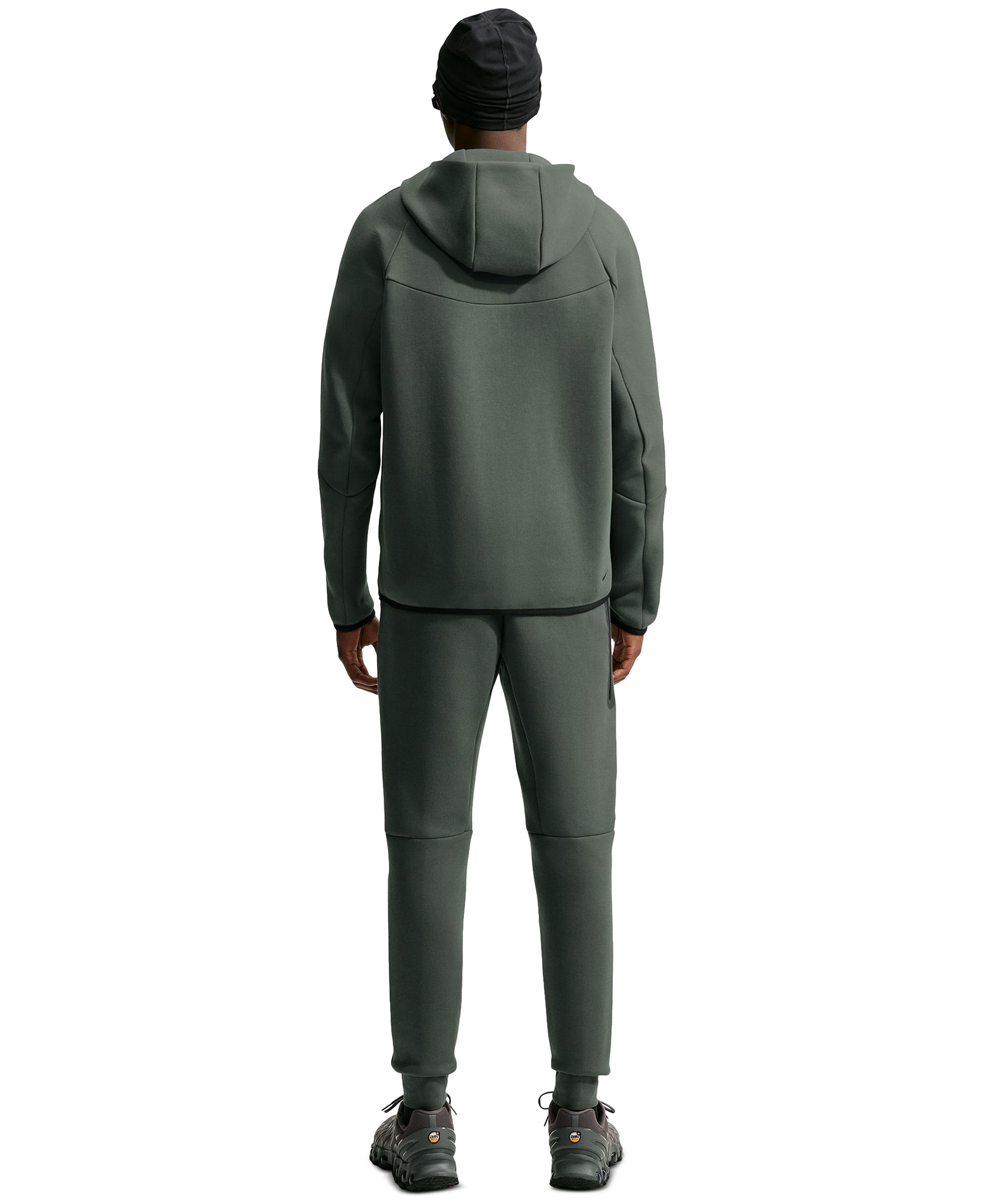 Nike Men's Tech Fleece Drawstring Joggers Pants - Camo Green/Black