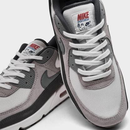 Men's Nithtke Air Max 90 Casual Shoes - Part 2 - Summit White/College Grey/Anthracite/Particle Grey - Detail shot