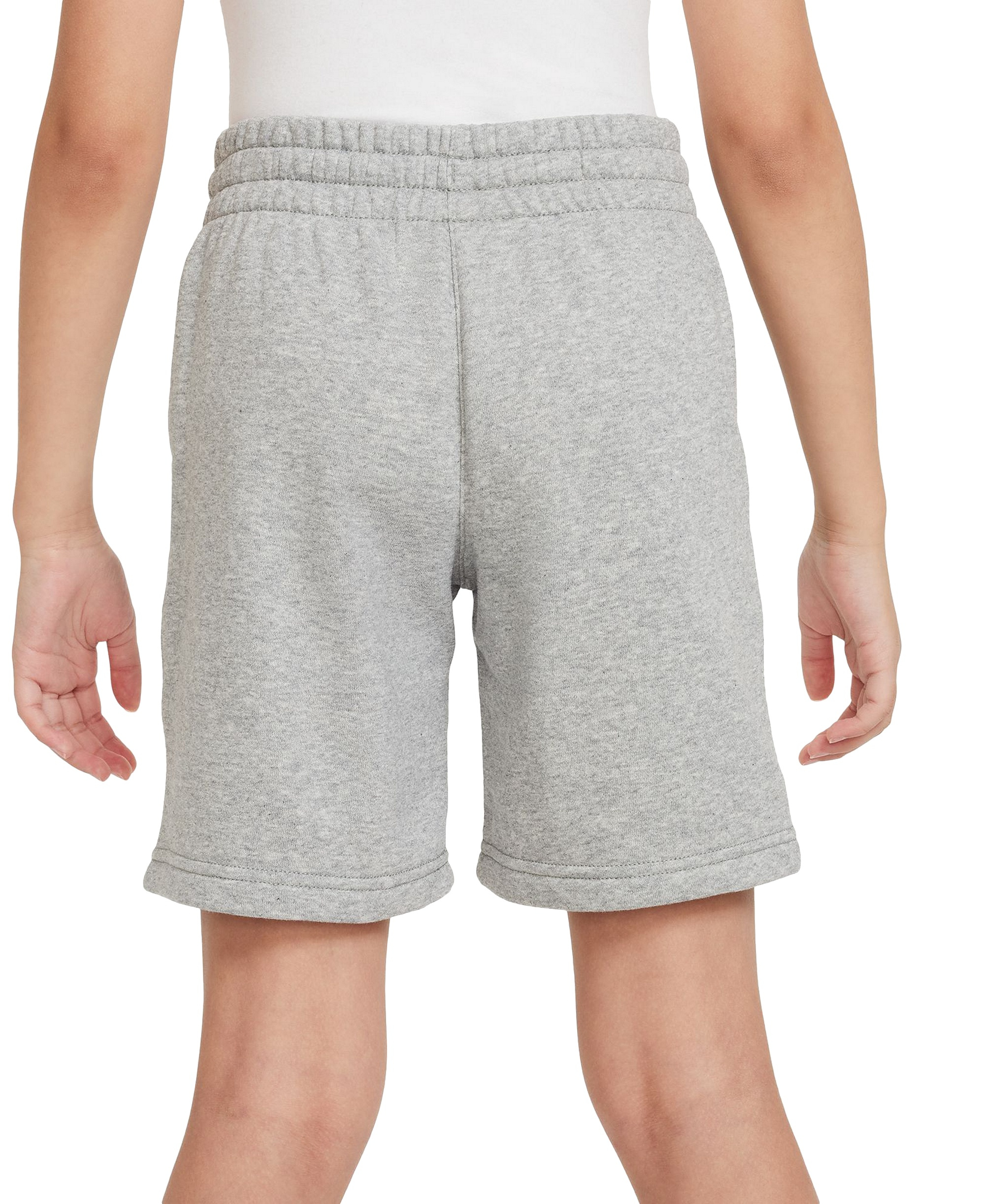 Nike Big Kids Sportswear Club Fleece French Terry 7" Shorts - Dk Grey Heather