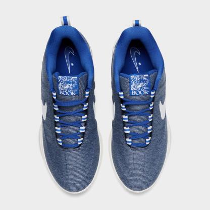 Men's Nike Book 2 SE Denim Basketball Shoes - Multi-Color/Multi-Color/Sail/Game Royal